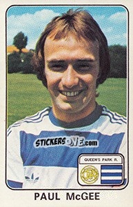 Figurina Paul McGee - UK Football 1978-1979 - Panini