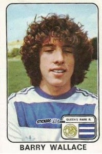 Sticker Barry Wallace - UK Football 1978-1979 - Panini