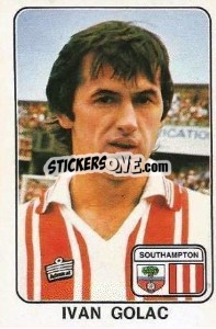 Sticker Ivan Golac - UK Football 1978-1979 - Panini