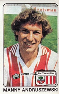 Sticker Manny Andruszewski - UK Football 1978-1979 n. 319 - Panini