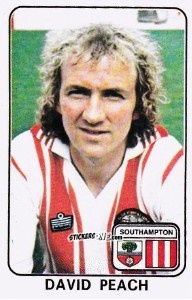 Cromo David Peach - UK Football 1978-1979 n. 320 - Panini