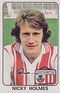 Sticker Nicky Holmes - UK Football 1978-1979 n. 323 - Panini