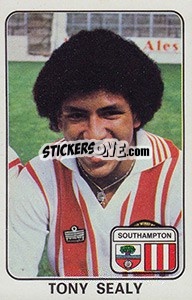 Sticker Tony Sealy - UK Football 1978-1979 - Panini