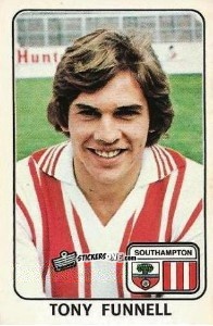 Figurina Tony Funnell - UK Football 1978-1979 n. 326 - Panini