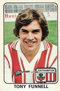 Sticker Tony Funnell - UK Football 1978-1979 - Panini