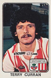 Figurina Terry Curran - UK Football 1978-1979 - Panini