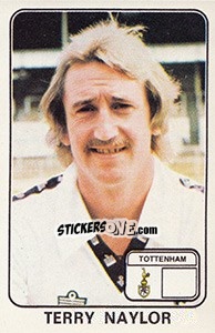 Sticker Terry Naylor - UK Football 1978-1979 - Panini