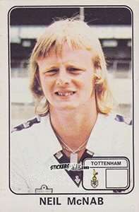 Sticker Neil McNab - UK Football 1978-1979 n. 342 - Panini