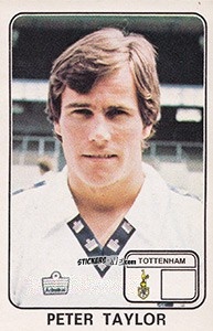 Sticker Peter Taylor - UK Football 1978-1979 n. 343 - Panini