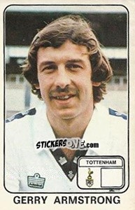 Cromo Gerry Armstrong - UK Football 1978-1979 n. 344 - Panini