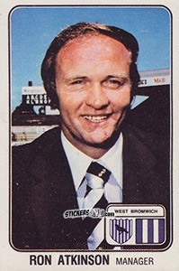 Sticker Ron Atkinson - UK Football 1978-1979 n. 349 - Panini