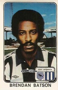 Cromo Brendan Batson - UK Football 1978-1979 n. 352 - Panini