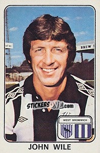 Cromo John Wile - UK Football 1978-1979 - Panini