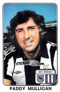 Sticker Paddy Mulligan - UK Football 1978-1979 - Panini