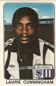 Figurina Laurie Cunningham - UK Football 1978-1979 - Panini