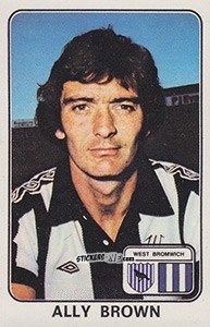 Figurina Ally Brown - UK Football 1978-1979 n. 363 - Panini