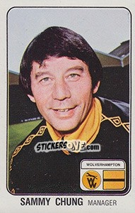 Sticker Sammy Chung - UK Football 1978-1979 - Panini