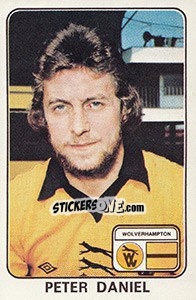 Sticker Peter Daniel - UK Football 1978-1979 - Panini