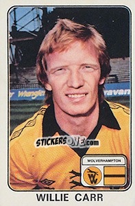Sticker Willie Carr - UK Football 1978-1979 - Panini