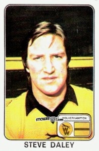 Sticker Steve Daley - UK Football 1978-1979 - Panini