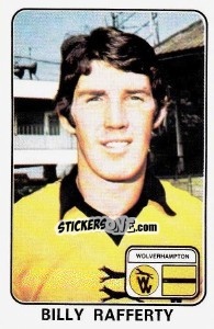 Sticker Billy Rafferty - UK Football 1978-1979 - Panini