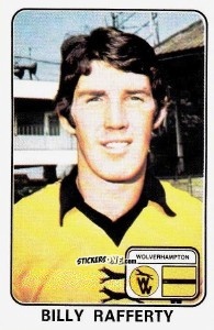 Sticker Billy Rafferty - UK Football 1978-1979 - Panini