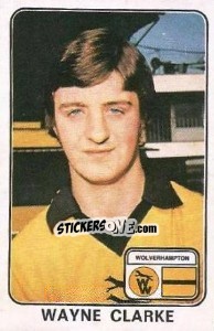 Sticker Wayne Clarke - UK Football 1978-1979 - Panini