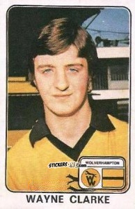 Sticker Wayne Clarke - UK Football 1978-1979 n. 379 - Panini