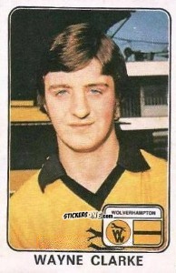 Sticker Wayne Clarke - UK Football 1978-1979 - Panini