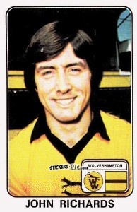 Sticker John Richards - UK Football 1978-1979 - Panini