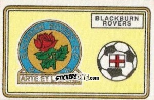 Sticker Badge (Blackburn Rovers) - UK Football 1978-1979 n. 381 - Panini