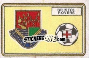 Cromo Badge (Bristol Rovers) - UK Football 1978-1979 - Panini
