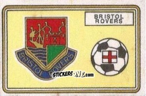 Sticker Badge (Bristol Rovers) - UK Football 1978-1979 - Panini