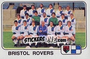 Sticker Team Photo (Bristol Rovers) - UK Football 1978-1979 - Panini
