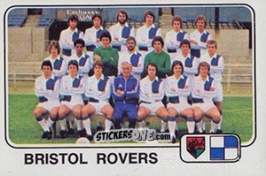 Cromo Team Photo (Bristol Rovers) - UK Football 1978-1979 n. 386 - Panini
