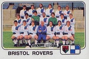 Sticker Team Photo (Bristol Rovers) - UK Football 1978-1979 - Panini