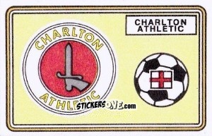 Cromo Badge (Charlton Athletic) - UK Football 1978-1979 - Panini