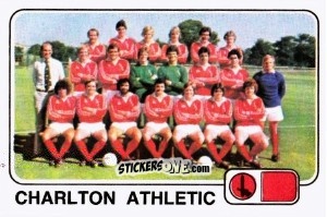 Figurina Team Photo (Charlton Athletic) - UK Football 1978-1979 n. 394 - Panini