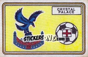 Sticker Badge (Crystal Palace) - UK Football 1978-1979 - Panini