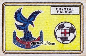 Sticker Badge (Crystal Palace) - UK Football 1978-1979 n. 395 - Panini