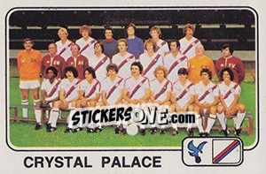 Cromo Team Photo (Crystal Palace) - UK Football 1978-1979 - Panini