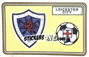 Cromo Badge (Leicester City) - UK Football 1978-1979 - Panini
