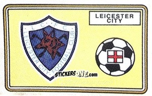 Cromo Badge (Leicester City) - UK Football 1978-1979 - Panini