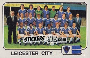 Figurina Team Photo (Leicester City) - UK Football 1978-1979 - Panini