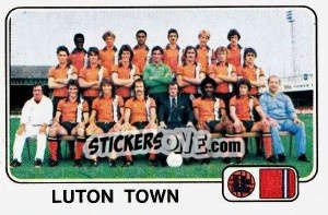 Sticker Team Photo (Luton Town) - UK Football 1978-1979 - Panini