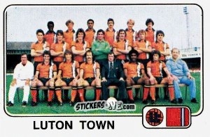 Sticker Team Photo (Luton Town) - UK Football 1978-1979 n. 402 - Panini