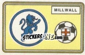 Figurina Badge (Millwall) - UK Football 1978-1979 - Panini