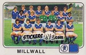 Sticker Team Photo (Millwall) - UK Football 1978-1979 - Panini