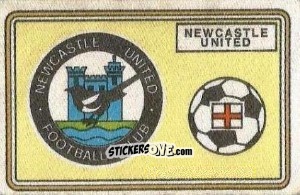 Figurina Badge (Newcastle United) - UK Football 1978-1979 - Panini