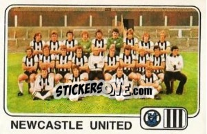 Cromo Team Photo (Newcastle United) - UK Football 1978-1979 - Panini